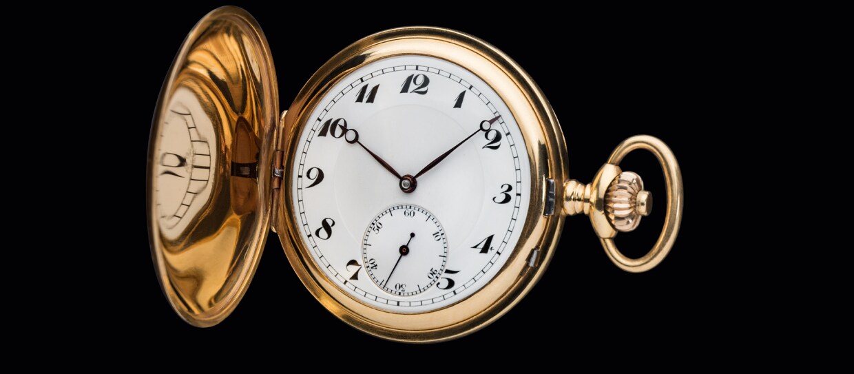 헌터 포켓 워치 시르카 1910