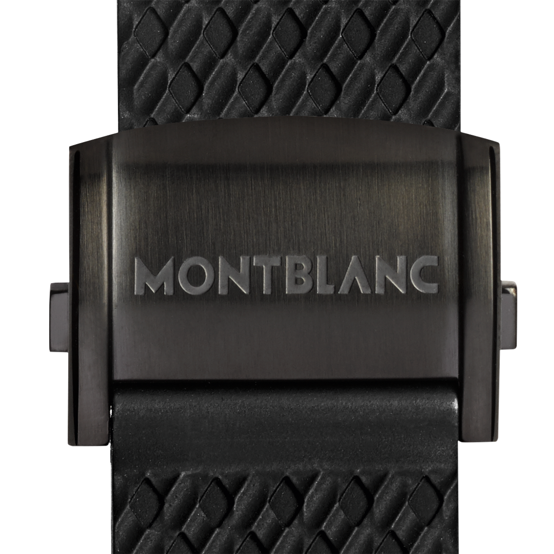 블랙 러버 스포츠 스트랩