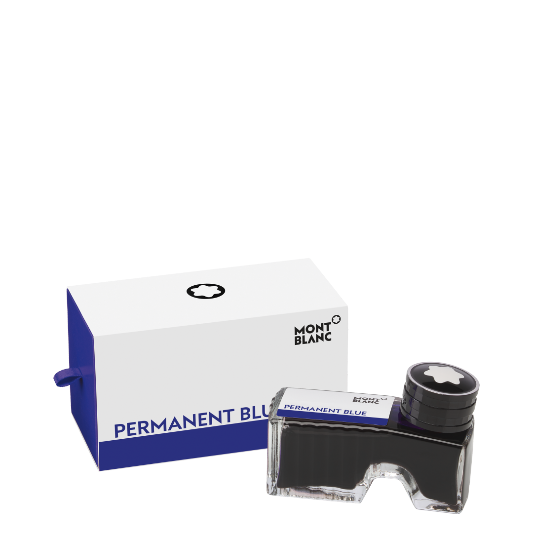 퍼머넌트 블루 컬러의 병잉크, 60ml, DIN ISO 14145-2