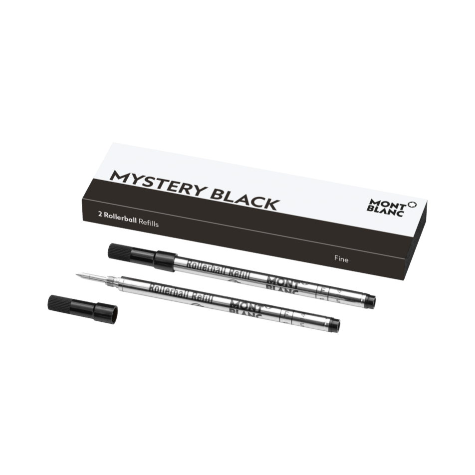 MB128230 - 미스터리 블랙 컬러의 수성펜 교체용 리필 2개(F)