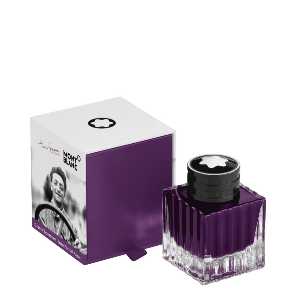 MB128080 - 퍼플 컬러의 병잉크 50ml, 그레이트 캐릭터 엔초 페라리
