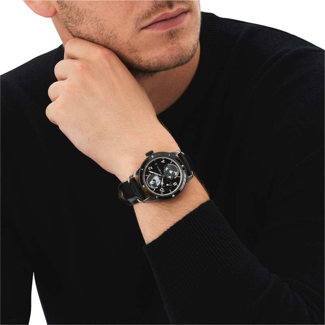 몽블랑 1858 지오스피어 울트라블랙 리미티드 에디션 - 858피스