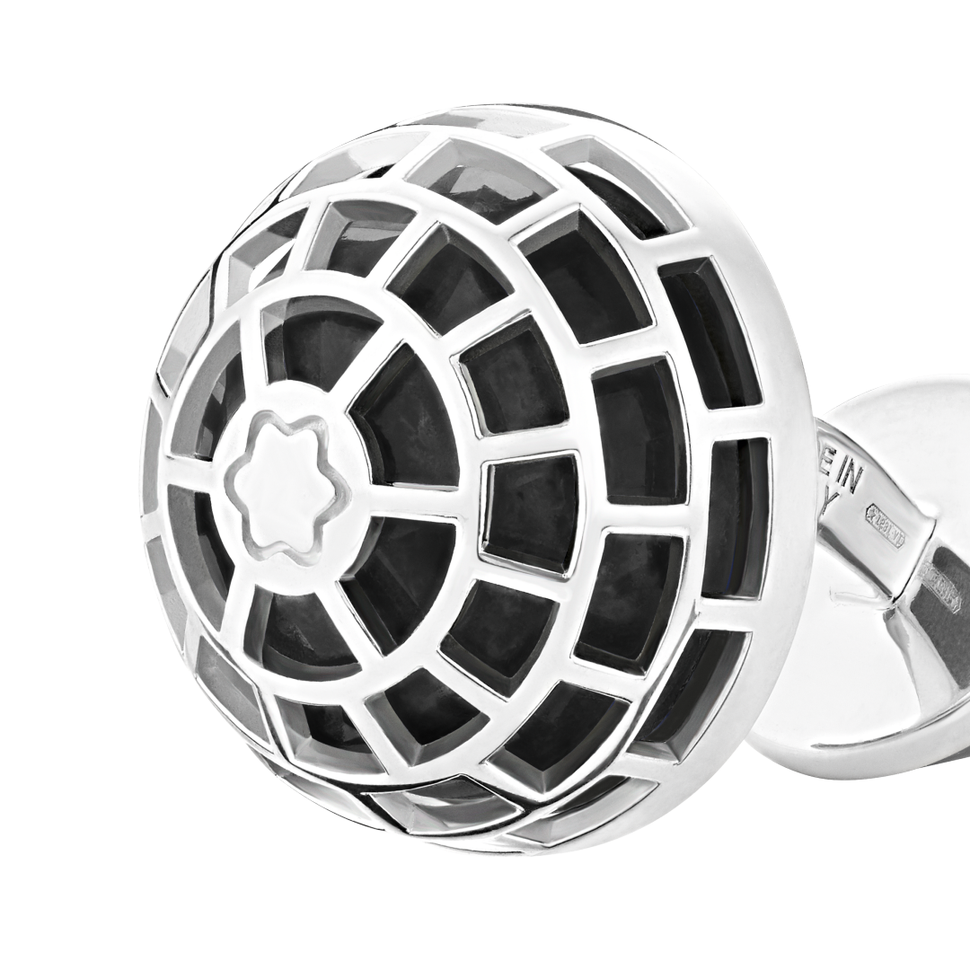 오닉스 스톤을 장식한 몽블랑 마이스터스튁 커프링크스