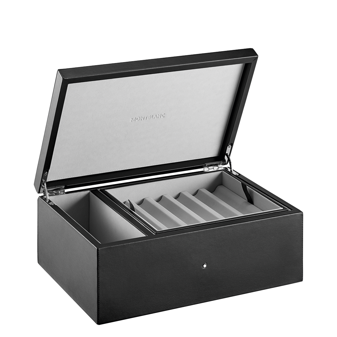 필기구 12개를 수납할 수 있는 가죽 수납함