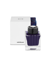 블루 컬러의 몽블랑 병잉크 50ml, 마이스터스튁 글래시어 컬렉션