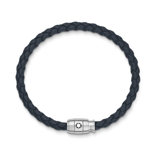 아비오 블루 소프트 레더 미디움 브레이슬릿