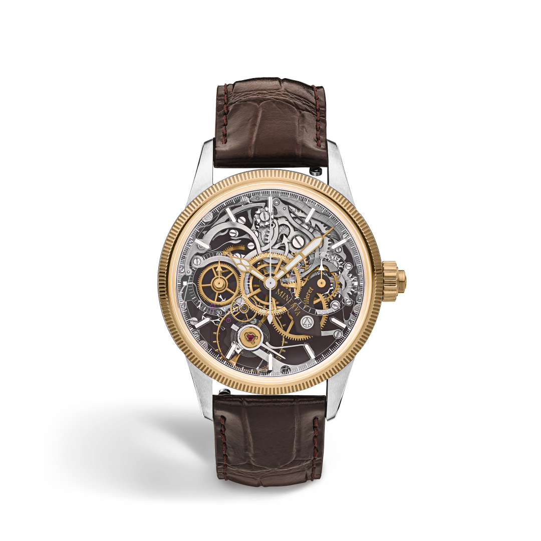 몽블랑 1858 디 언베일드 미네르바 크로노그래프 리미티드 에디션 - 100피스