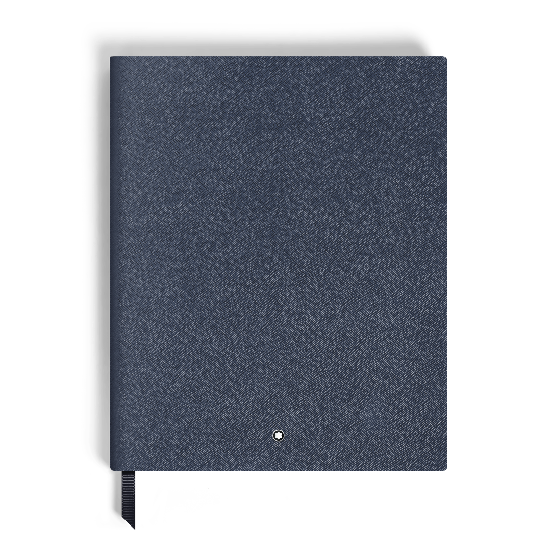 노트, 라지, 블루, 사피아노 레더 - 유선