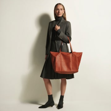 몽블랑 페이퍼 토트 백