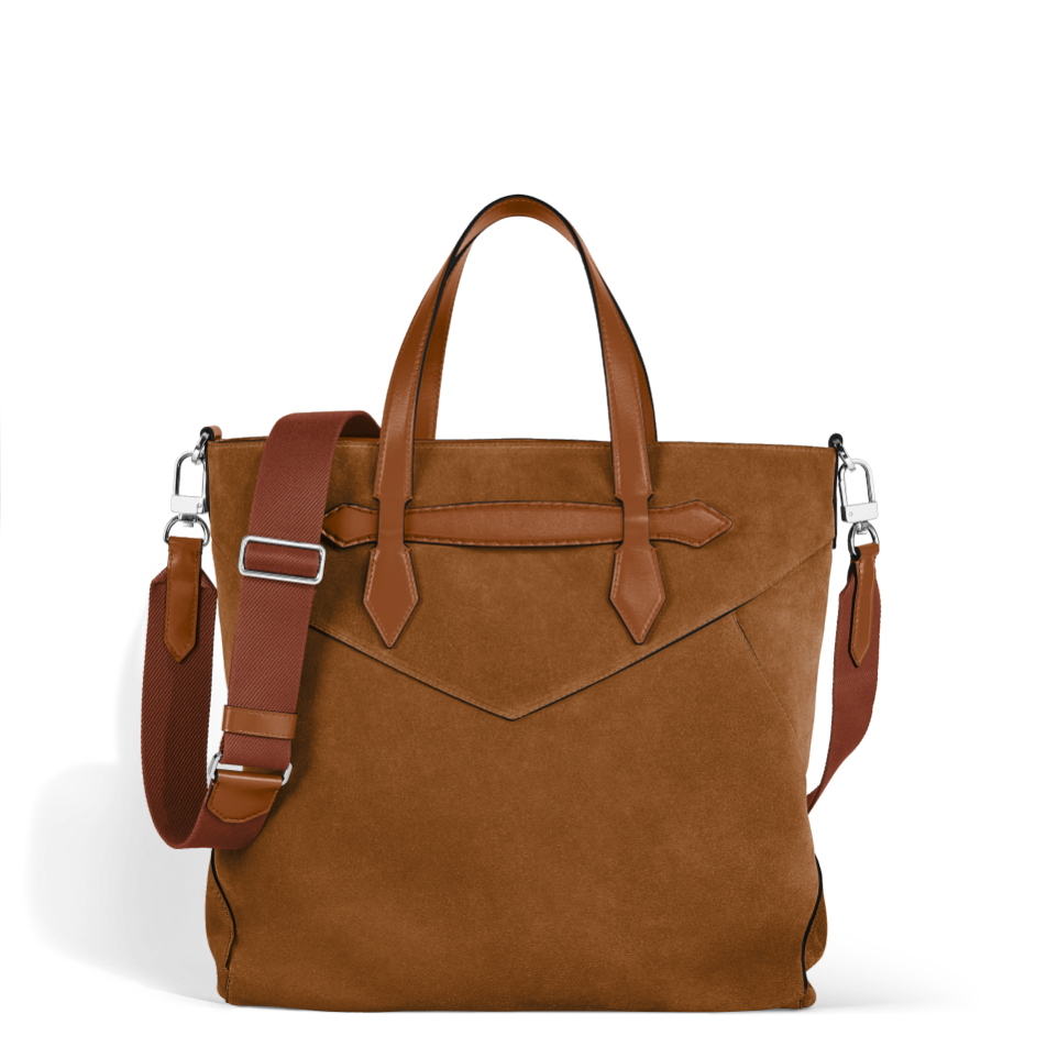 MB221672 - 스웨이드 엔벨로프 토트 백