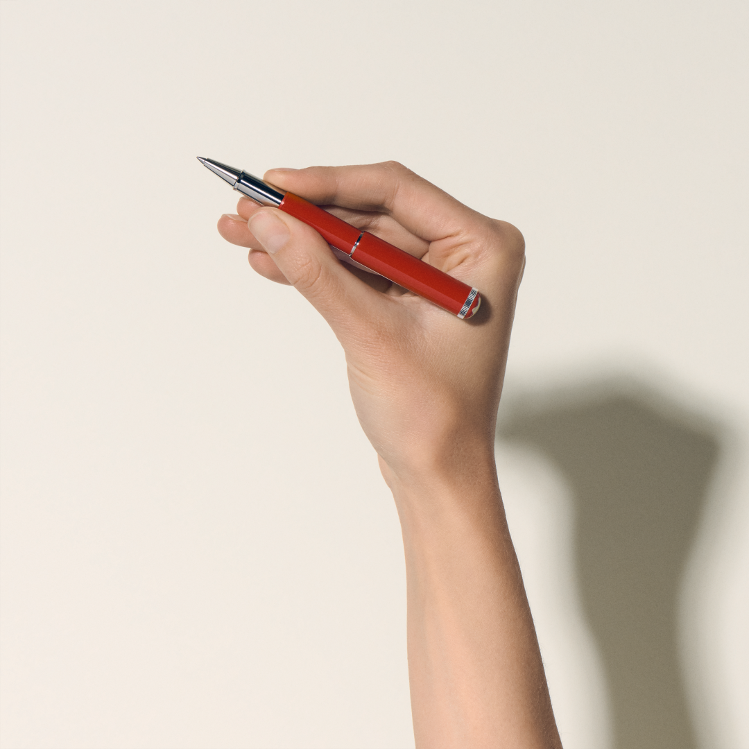 몽블랑 헤리티지 루즈 & 느와 “베이비” 스페셜 에디션 코랄 컬러 수성펜