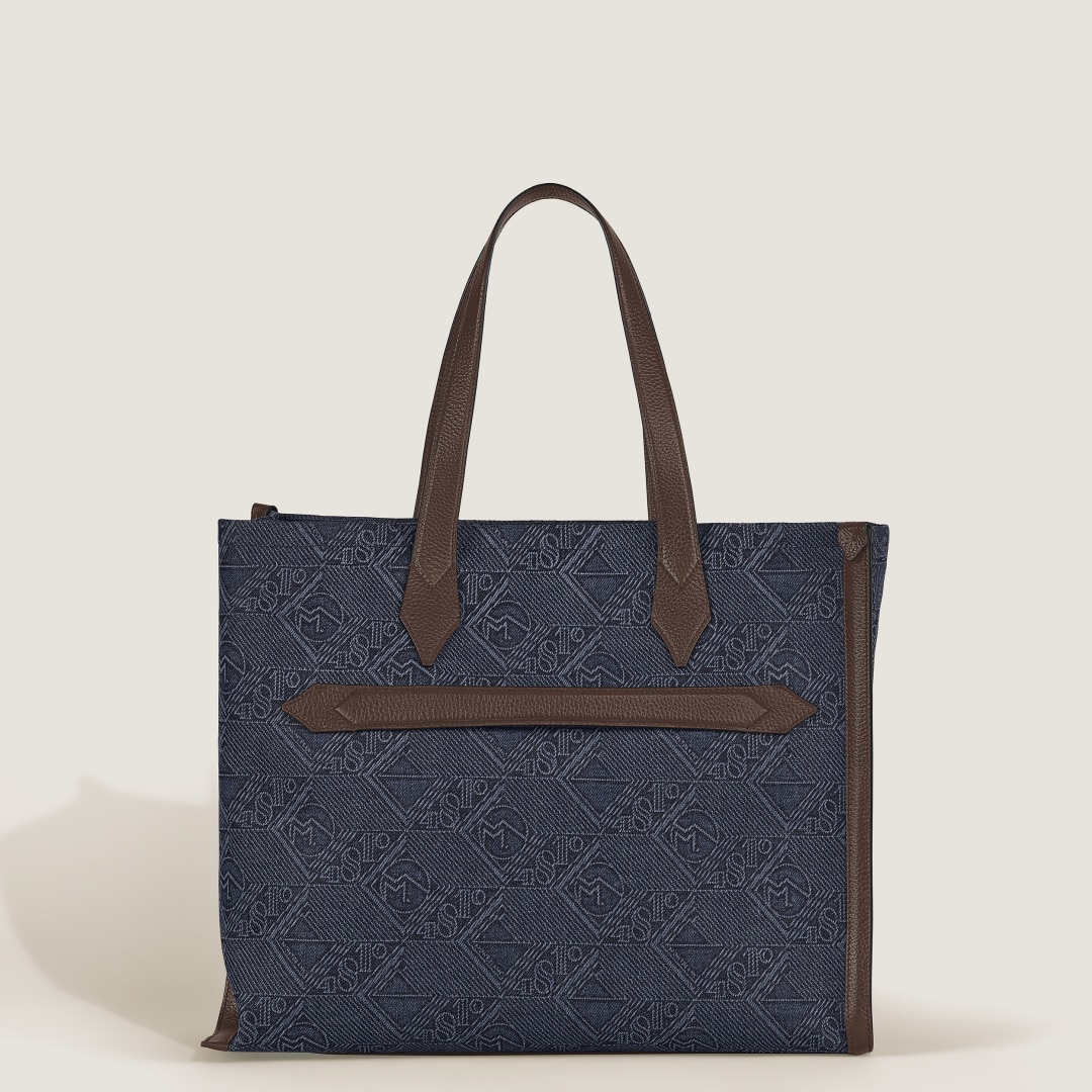 4810 데님 토트 백