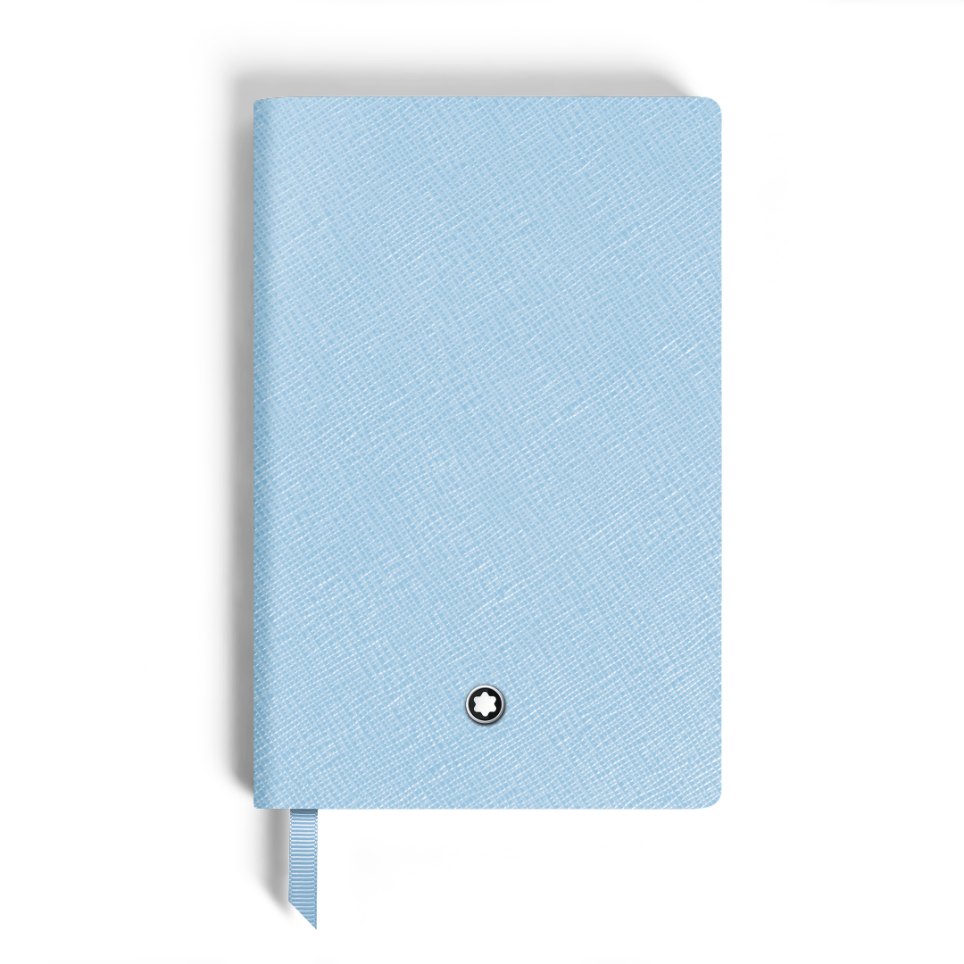 노트, 스몰, 페일 블루, 사피아노 레더 - 유선