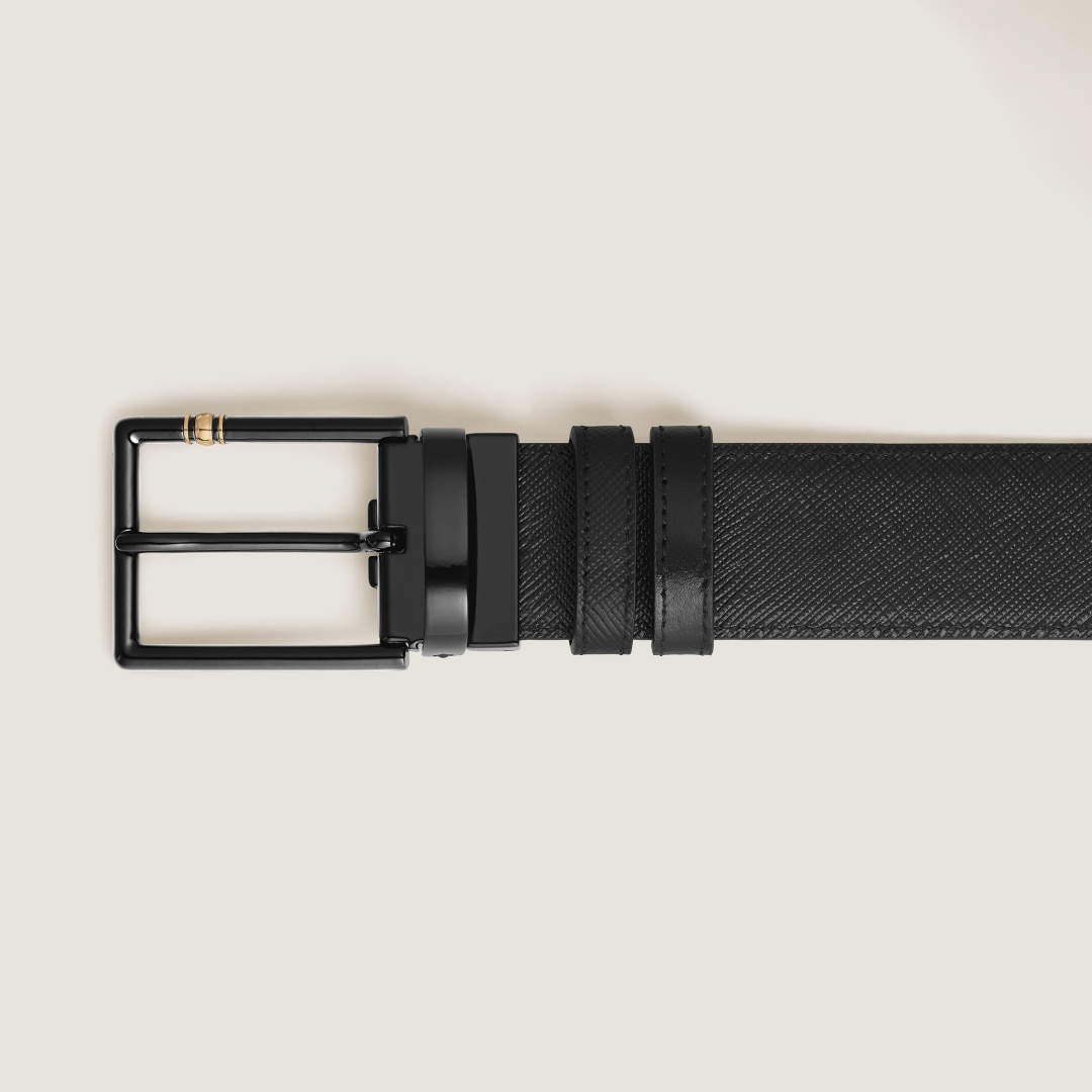 직사각형 마이스터스튁 버클 35mm 리버서블 벨트