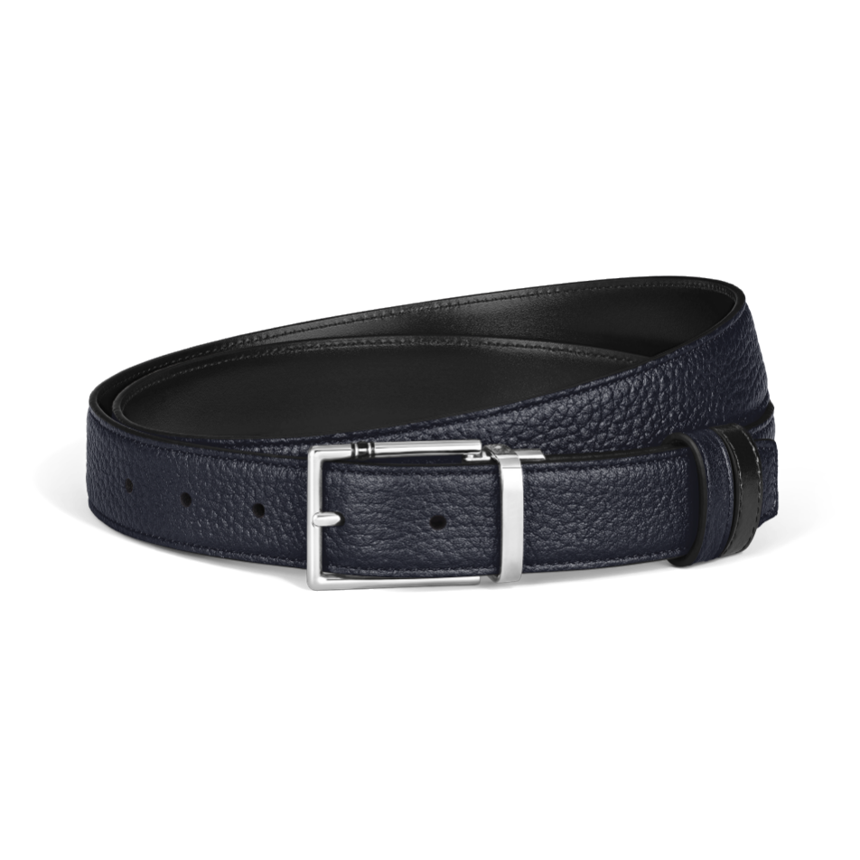 MB222207 - 직사각형 마이스터스튁 버클 35mm 그레인 리버서블 벨트