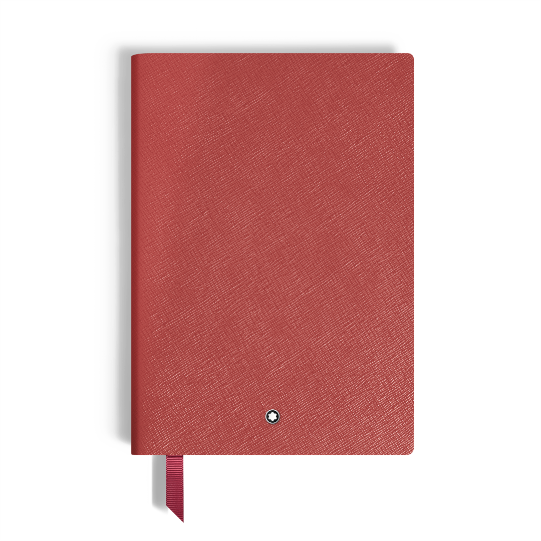 노트, 미디움, 레드, 브릭 레드 레더 - 유선