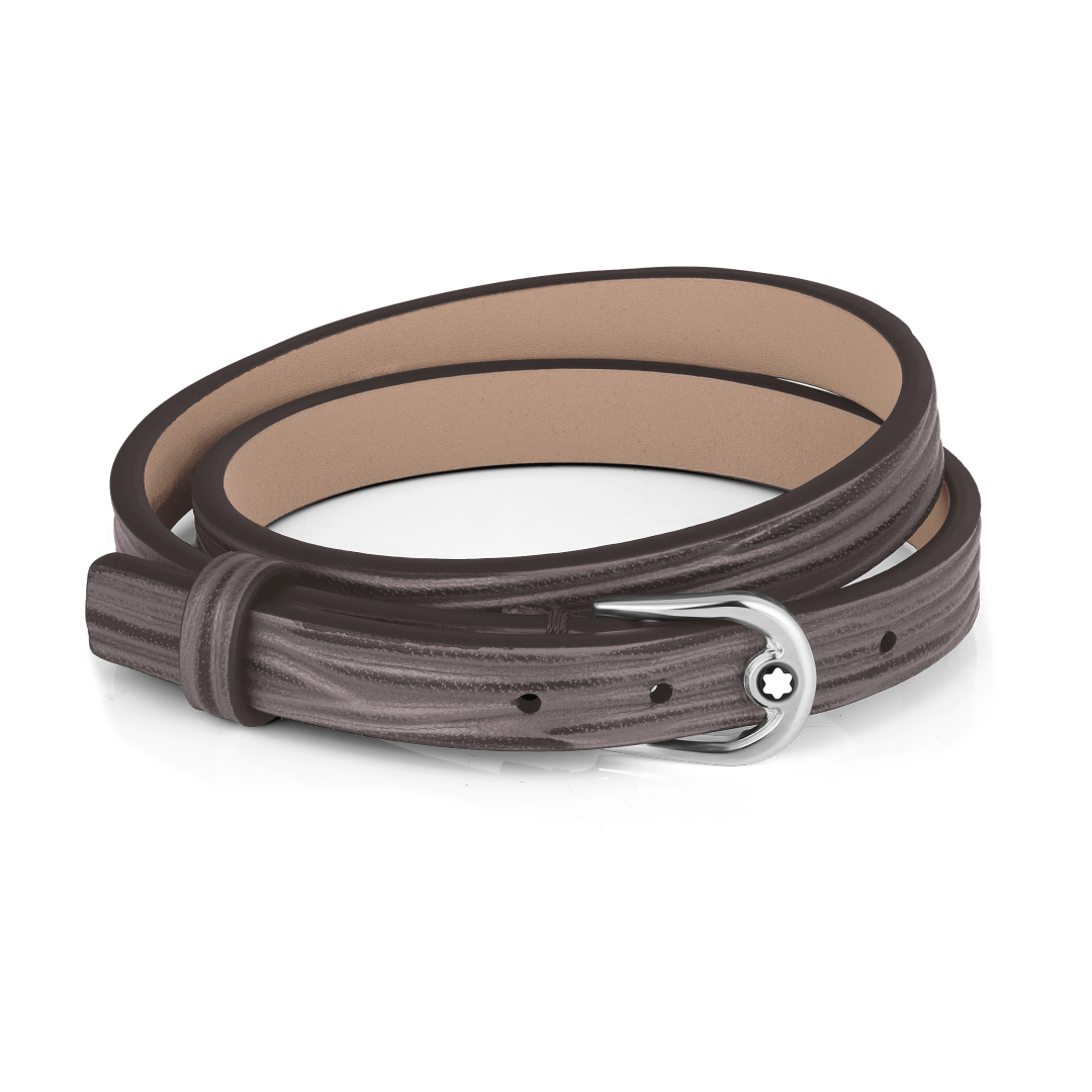 웜 그레이 말발굽형 버클 브레이슬릿, 사이즈 조절 가능