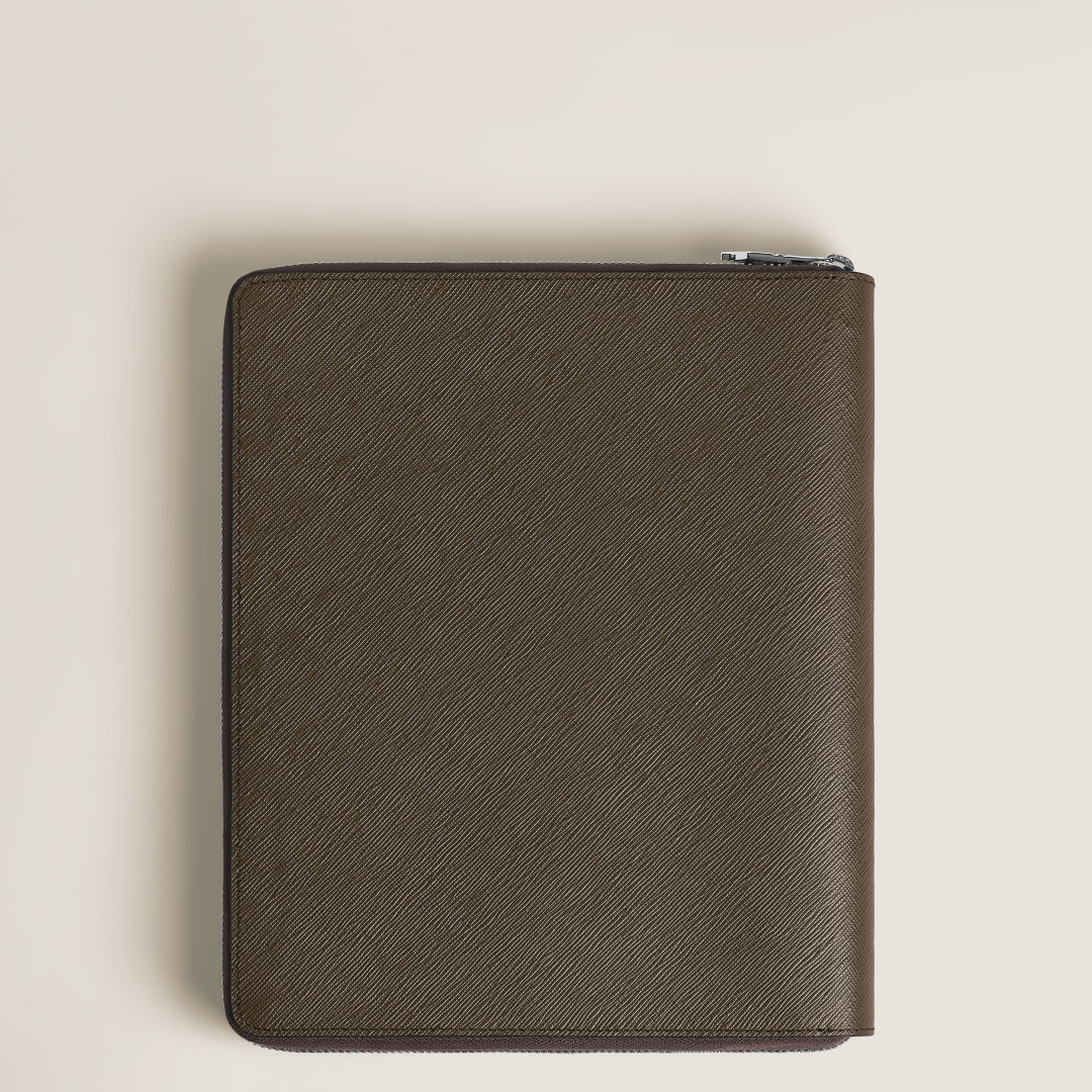 사토리얼 지퍼 스몰 노트 홀더