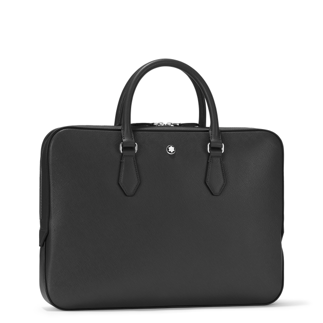 Thin Briefcase in Sartorial Leather - 3