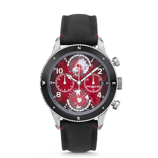 Montblanc 1858 Geosphere Chronograph 0 Oxygen Limited Edition - 290 pieces - 1