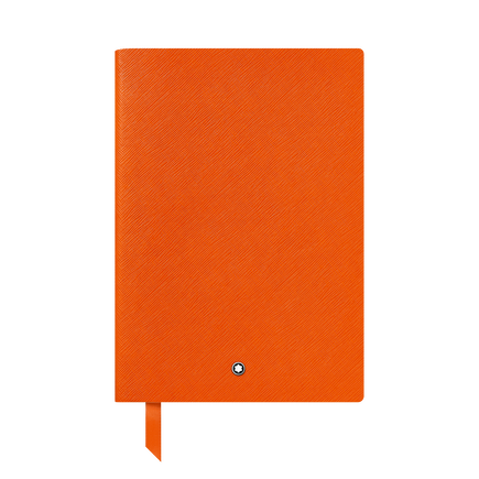 Carnet #146 petit format, orange manganèse - ligné