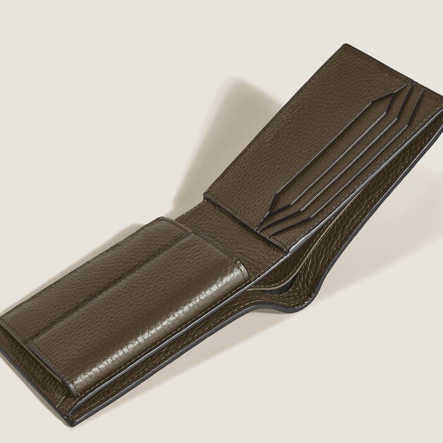 Wallet 4cc with Coin Case in Grain Leather - 3
