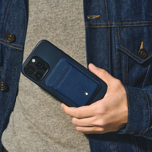 Card Holder 2cc for iPhone with MagSafe in Sartorial Leather - 5