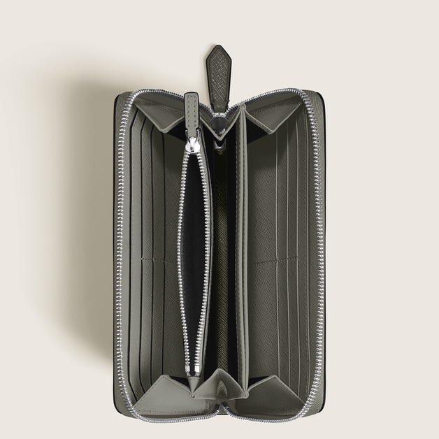 Sartorial Cartera con cremallera alrededor para 12 tarjetas - 4