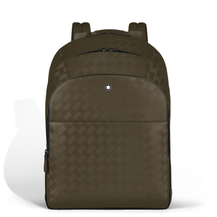 Large Backpack with 3 Compartments in Extreme Leather