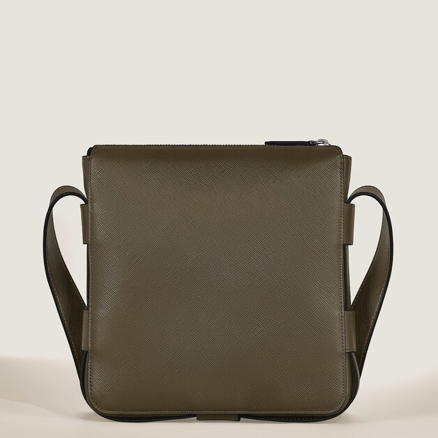 Vertical Belt Messenger Bag in Sartorial Leather - 6