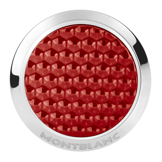 Meisterstück Cufflinks with Patterned Lacquer Inlay - 3