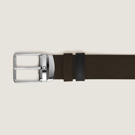 Everyday Buckle Brown/Black 35 mm Reversible Leather Belt