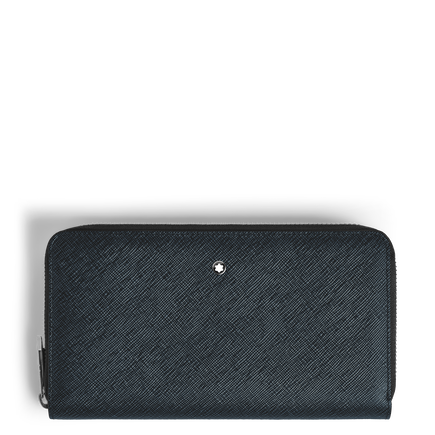 Continental Wallet 12cc with zip in Sartorial Leather