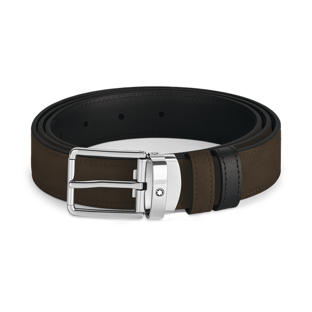 Everyday Buckle Brown/Black 30&nbsp;mm Reversible Leather Belt - 1