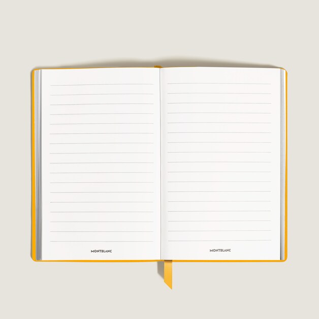 Notebook Large, Saffiano Leather, Modena Yellow - Lined Pages - 2