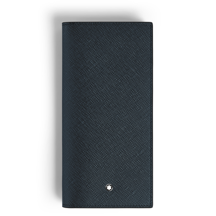 Long Wallet 14cc with Zip in Sartorial Leather