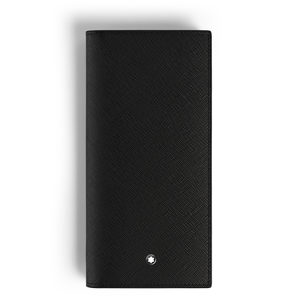 Long Wallet 14cc with Zip in Sartorial Leather