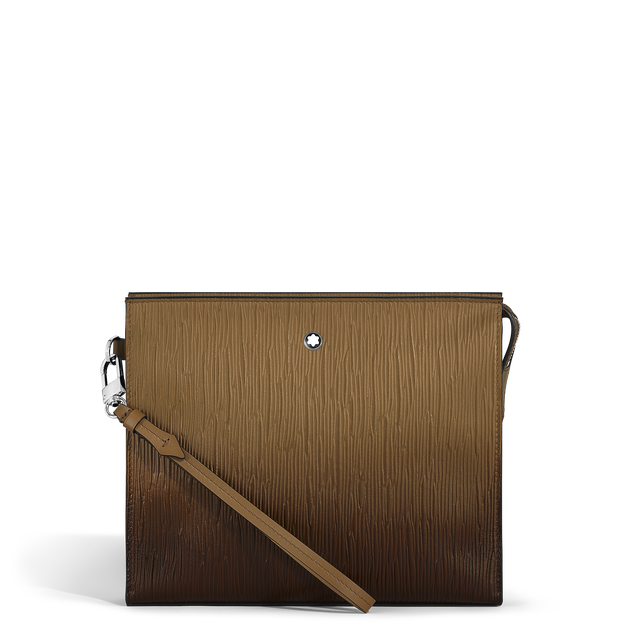 Clutch in Corteccia Sfumato Leather - 1