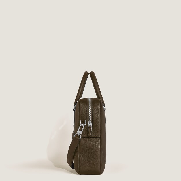 Medium Briefcase in Grain Leather - 5