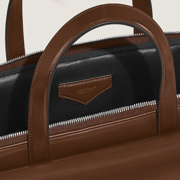 Thin Briefcase in Meisterstück Leather - 5