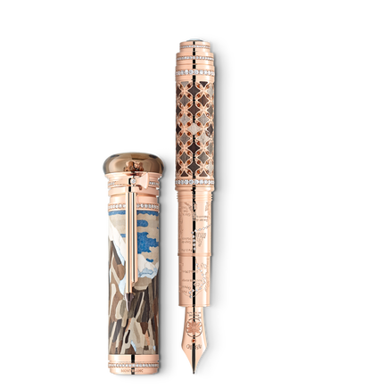 High Artistry The First Ascent of the Mont Blanc Limited Edition 5 Fountain Pen,  High Artistry The First Ascent of the Mont Blanc Limited Edition 5 Fountain Pen