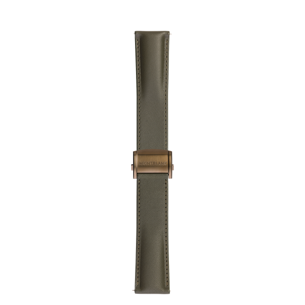 Khaki Leather Strap - 1
