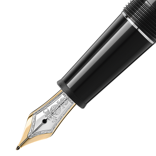 Meisterst&uuml;ck Platinum-Coated Classique Fountain Pen - 3