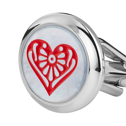 Meisterstück Tribute to the Book Around the World in 80 Days Spade & Heart Cufflinks
