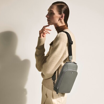 Medium On-Body Bag in Sartorial Leather