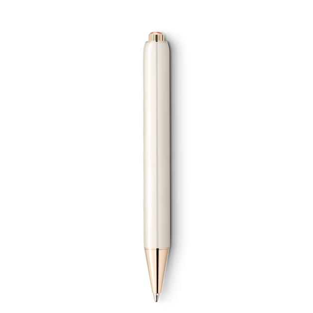 Montblanc Heritage Rouge et Noir "Baby" Special Edition Ivory-Coloured Ballpoint - 1