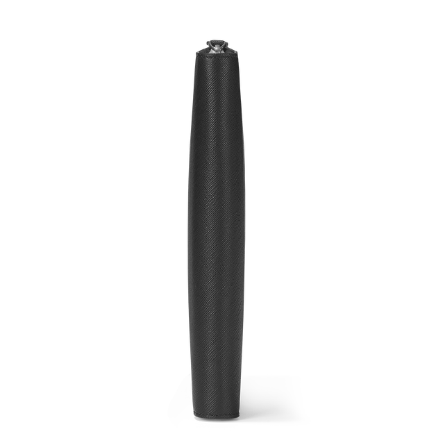 Notes Holder Small Zip Sartorial Black - 4