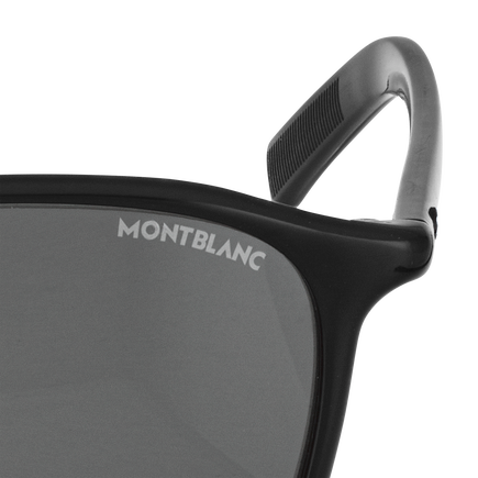 Squared Sunglasses with Black Acetate Frame