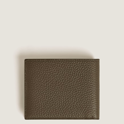 Wallet 4cc with Coin Case in Grain Leather