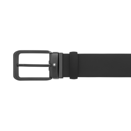 Rectangular 35 mm Reversible Belt in Extreme Leather